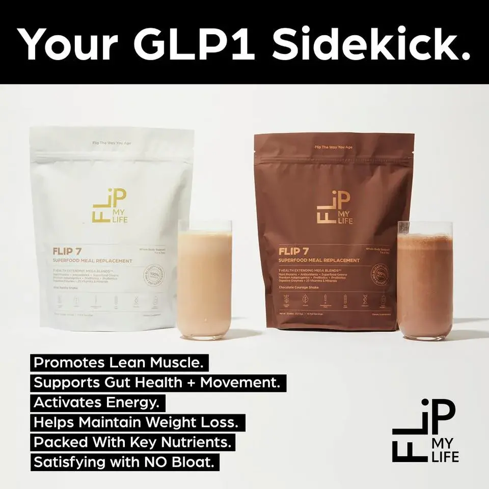Fuel your day with Flip My Life, the all-in-one superfood meal replacement shake packed with protein, greens, adaptogens, and probiotics for lasting energy and vitality.Use HISGLORY for a 10% discount!