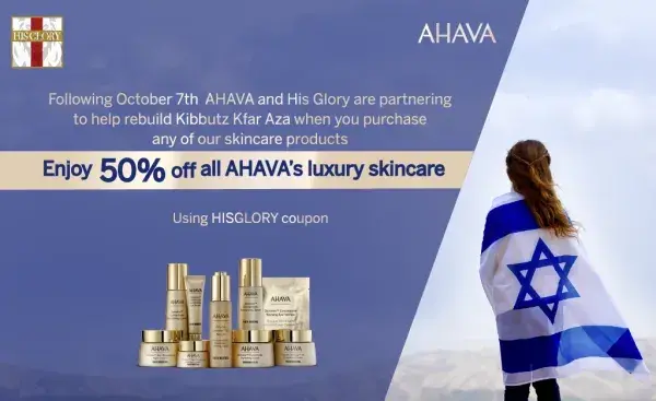 Revitalize your skin naturally with Israel’s finest Dead Sea skincare and cosmetics. Enriched with powerful minerals, these innovative skincare products deeply nourish and promote a radiant, healthy glow.&nbsp;Use promo code HISGLORY for 50% off!