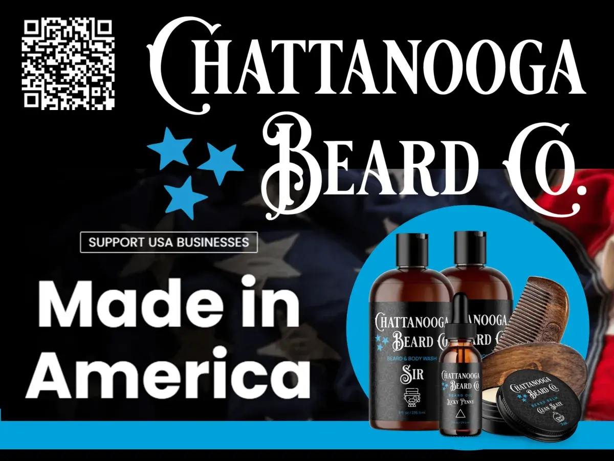 Elevate your grooming routine with Chattanooga Beard Co’s handcrafted balms, oils, and washes—made in the USA with pure ingredients that nourish your beard and skin for a healthy, confident look.Get 10% off with HISGLORY promo code!