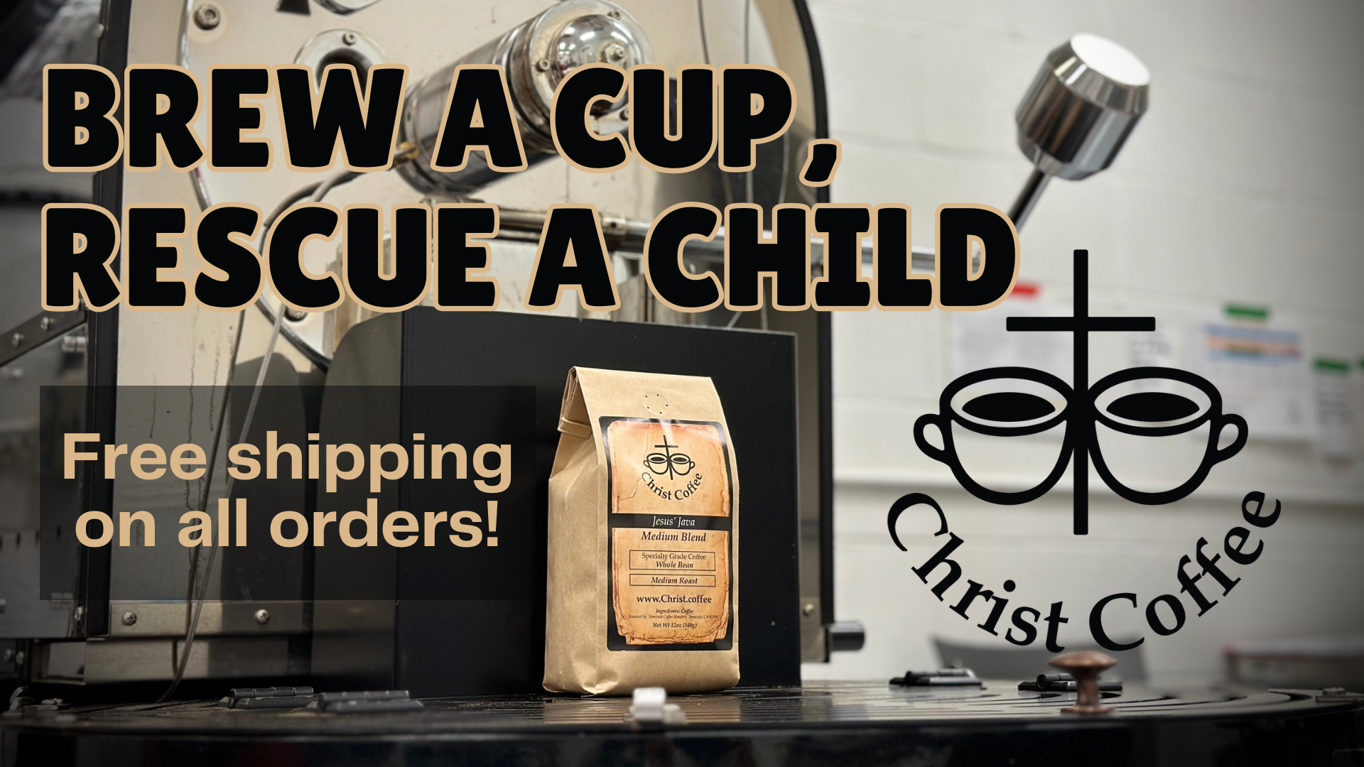 Your purchase will help rescue a child from sex trafficking. Free shipping on all orders.Christ Coffee is more than a brand; it's a movement. Each cup is a testament to our commitment to high-quality beans, the spread of the Gospel, and making a tangible impact in our community and around the world.