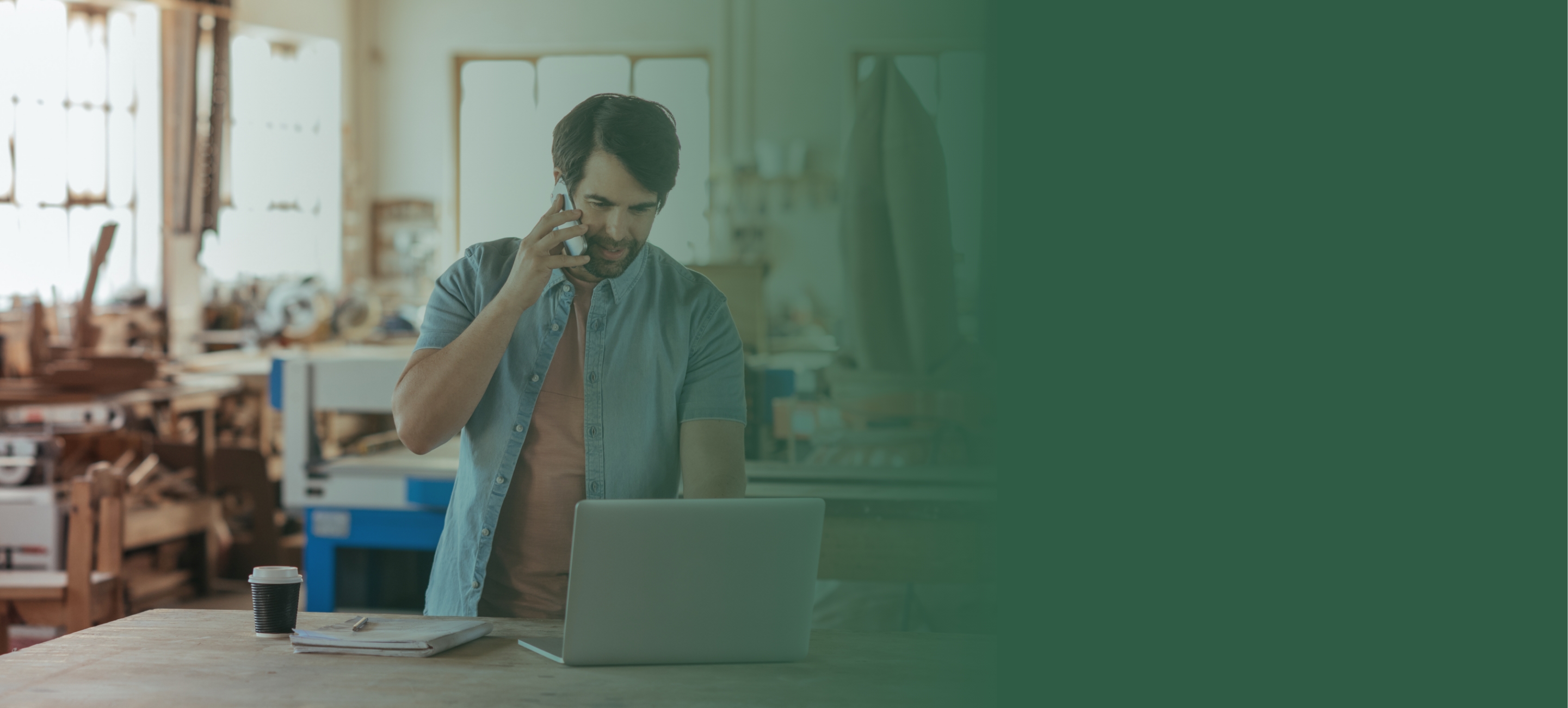 His Glory Parallax Background